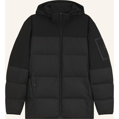 Boss Daunenjacke Block Mit Abnehmbarer Kapuze schwarz