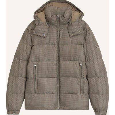 Boss Jacke H-Colter-Houndstooth braun