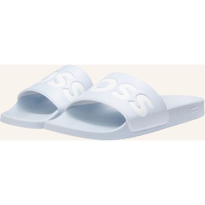 Boss Sandalen Aryeh_Slid_Npvlg blau