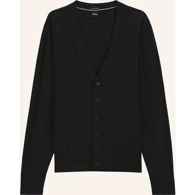 Boss Strickjacke H-Mardon Regular Fit schwarz