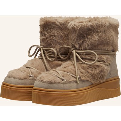 Hugo Boots Lyzzplt_Boot_Fur braun