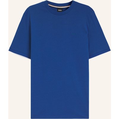 Boss T-Shirt Thompson 250_In Regular Fit blau
