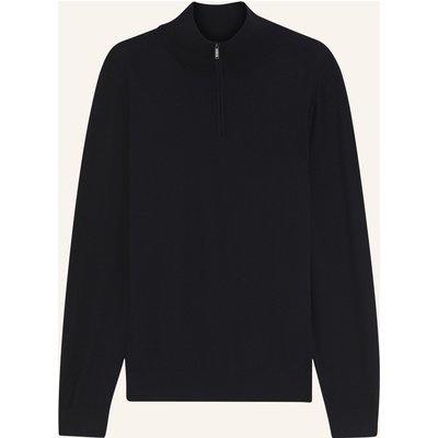 Boss Pullover L-Lineo Regular Fit blau