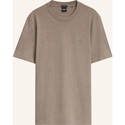 Boss T-Shirt Thompson 01 Regular Fit braun