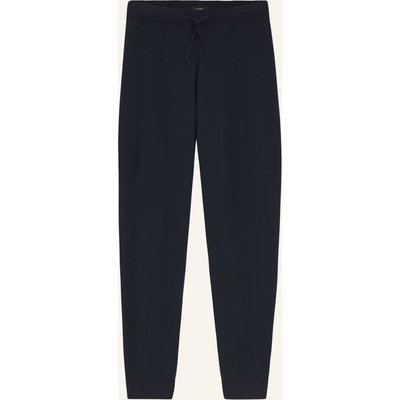 Boss Strickhose Falindana Aus Cashmere blau