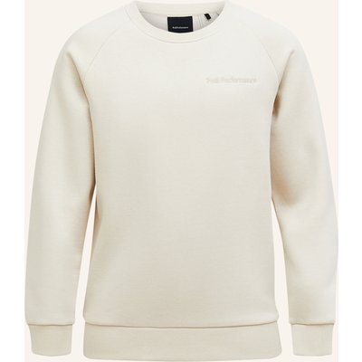 Peak Performance Jr Original Small Logo Crew Sweatshirtpullover beige