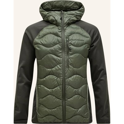 Peak Performance Hybrid-Daunenjacke Helium Hooded gruen