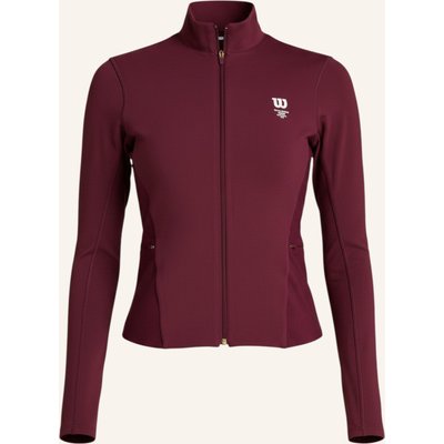 Wilson Sweatshirtjacke W Court 1 Jacket rot
