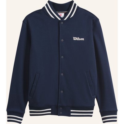 Wilson Collegejacke M Hudson Varsity Bomber blau