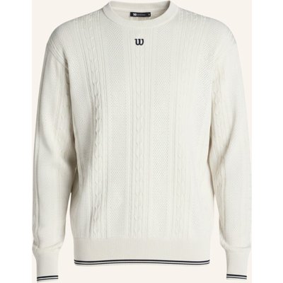 Wilson Sweatshirtpullover M Cable Sweater grau