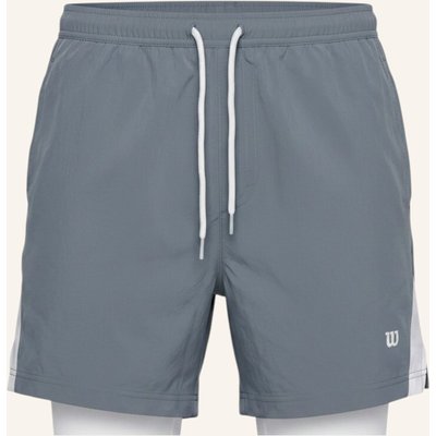 Wilson Sportshorts M Classic Court Short grau