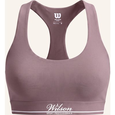 Wilson Top W Doubles Racerback Bra braun