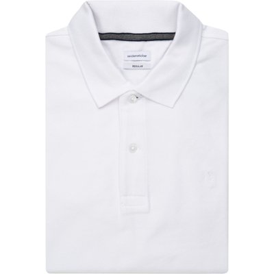 Seidensticker Polo-Shirt, Polo Regular Fit weiss