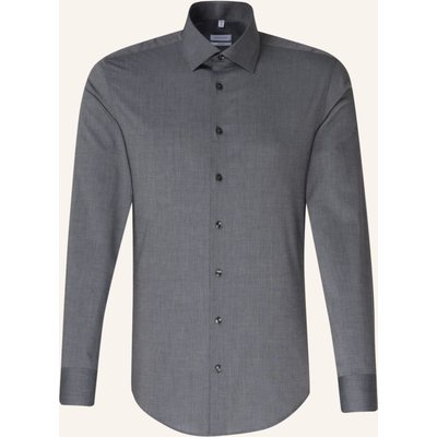 Seidensticker Business Hemd Shaped Fit grau