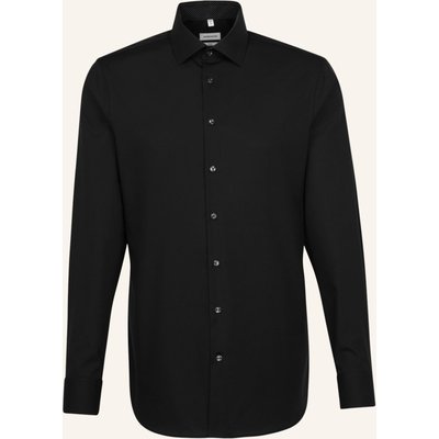 Seidensticker Business Hemd, Slim Fit schwarz