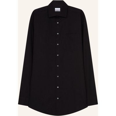 Seidensticker Business Hemd Regular Fit schwarz
