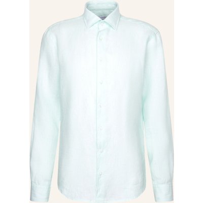 Seidensticker Leinenhemd Regular Fit gruen