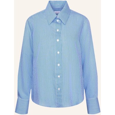 Seidensticker Hemdbluse blau