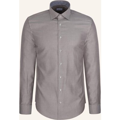 Seidensticker Business Hemd Shaped Fit braun