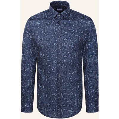 Seidensticker Business Hemd Slim Fit grau