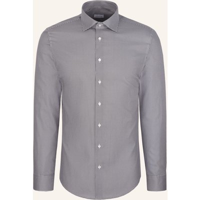 Seidensticker Business Hemd Shaped Fit braun