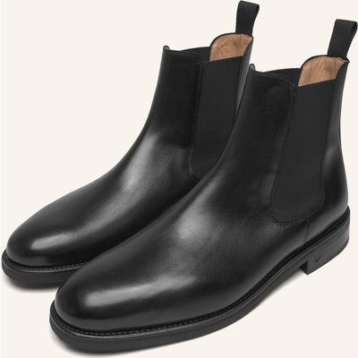 Henry Stevens Chelsea Boots Winston cb2 schwarz