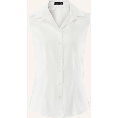 Van Laack Bluse Slim Fit weiss