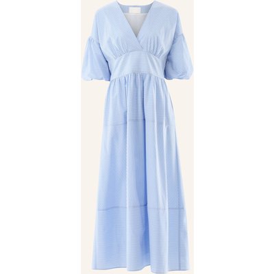 Van Laack Kleid Modern Fit blau