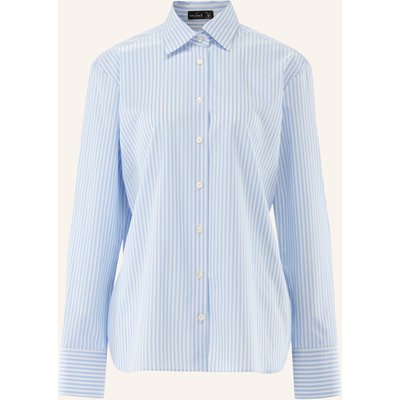 Van Laack Bluse Modern Fit blau