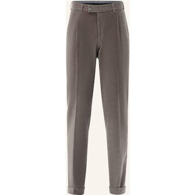 Van Laack Hose Slim Fit grau