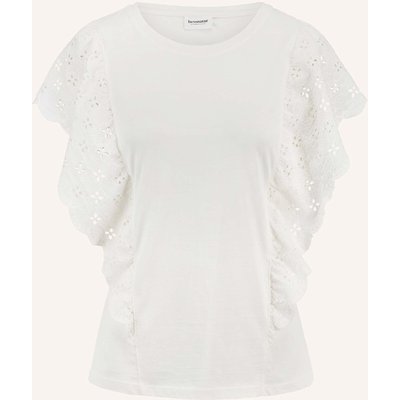 Hessnatur Bohemian T-Shirt weiss