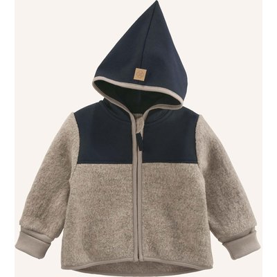 Hessnatur Wollwalk Jacke grau
