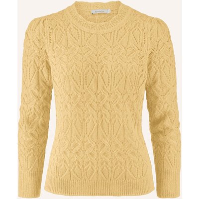 Hessnatur Hessnatur Pullover Regular Aus Reinem Alpaka gelb