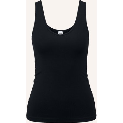 Hessnatur Hessnatur V-Neck Tanktop Pure Sense Aus Tencel™ Modal schwarz