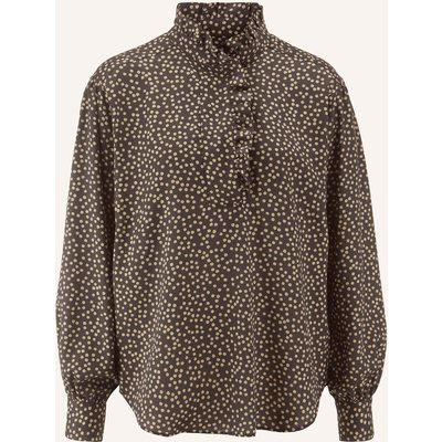 Hessnatur Hessnatur Bluse Relaxed Aus Saxcell®Lyocell braun
