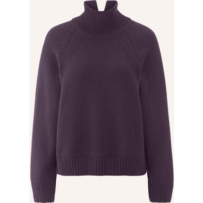 Hessnatur Strick Pullover lila