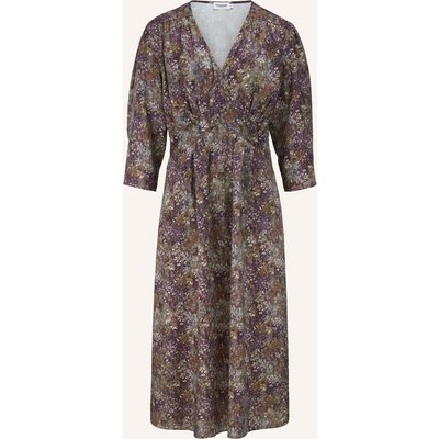 Hessnatur Hessnatur Kleid Tailliert Aus Tencel™ Lyocell Und Lenzing™ Ecovero™ Viskose lila