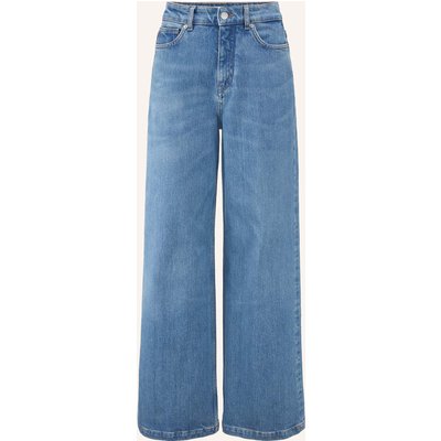 Hessnatur Hessnatur Jeans Super Wide Leg Aus Bio-Denim blau