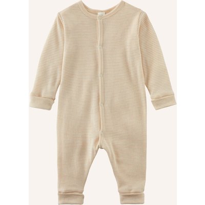 Hessnatur Hessnatur Schlafoverall Aus Bio-Merinowolle Mit Seide beige