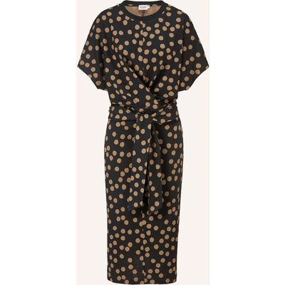 Hessnatur Hessnatur Jersey Kleid Midi Oversize Aus Reiner Bio-Baumwolle schwarz