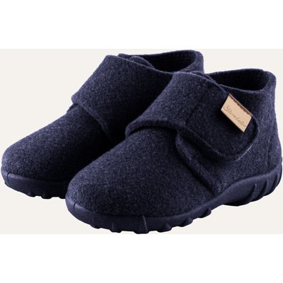 Sterntaler Hausschuh Uni blau