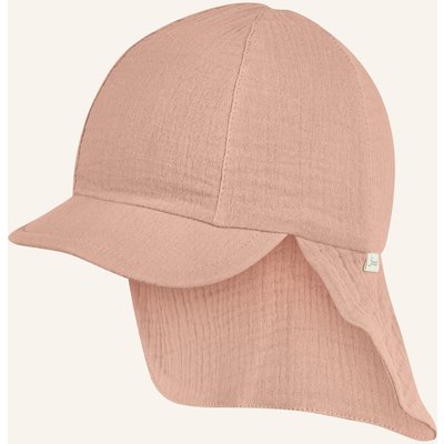 Sterntaler Schirmmütze Mit Nackenschutz Musselin beige