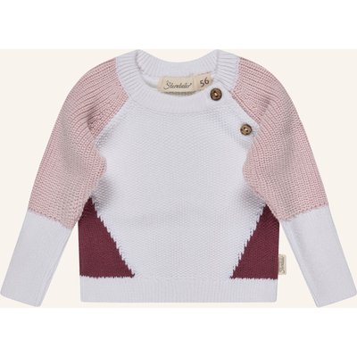 Sterntaler Strickpullover Colorblocking pink