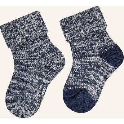 Sterntaler Socken 2er-Pack Wolle blau