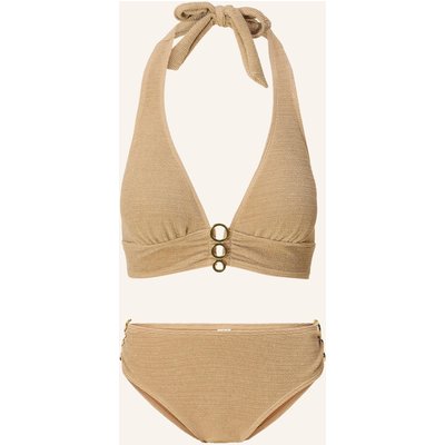 Lingadore Triangle Padded Bikiniset beige