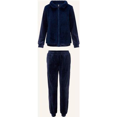 Lingadore Velvet Fleece Homewear Set schwarz