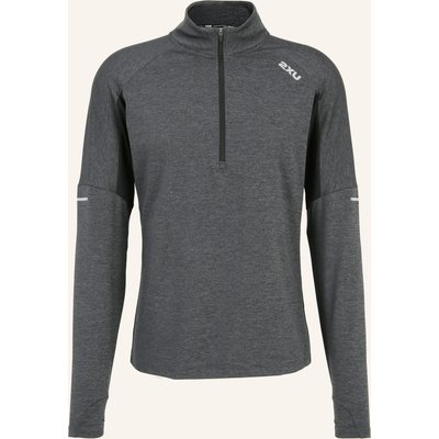 2xu Longsleeve Aero 1/2 Zip schwarz