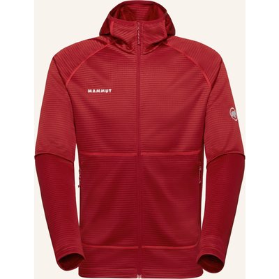 Mammut Midlayer-Jacke Crag Ml Mit Kapuze rot