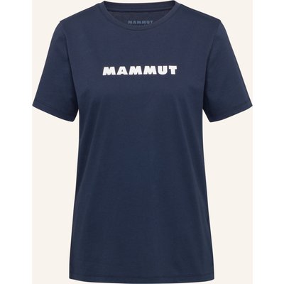 Mammut T-Shirt Core Logo blau