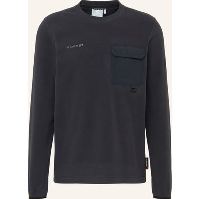 Mammut Midlayer-Pullover Moonstone Light Ml Hybrid Crew Neck schwarz